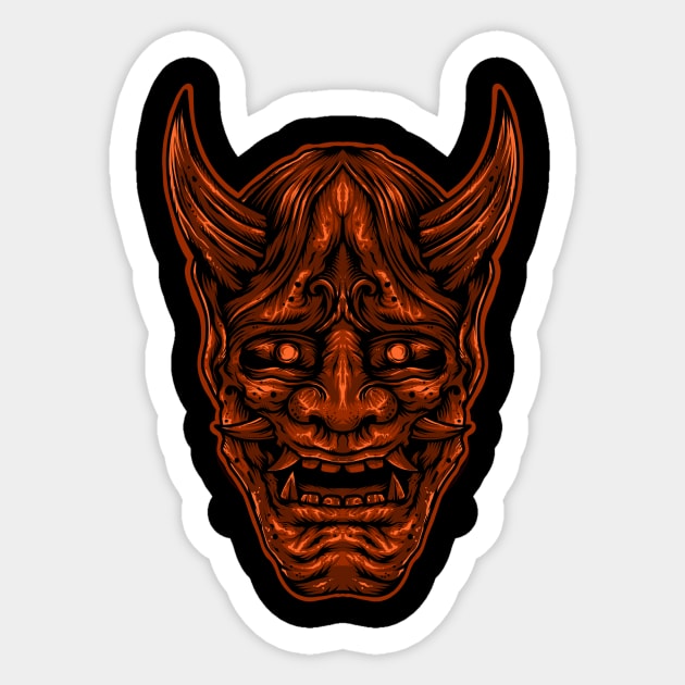 Oni maks Sticker by Blunts